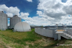 Panorámica planta de tratamiento de aguas residuales | ©ImaginantesMX